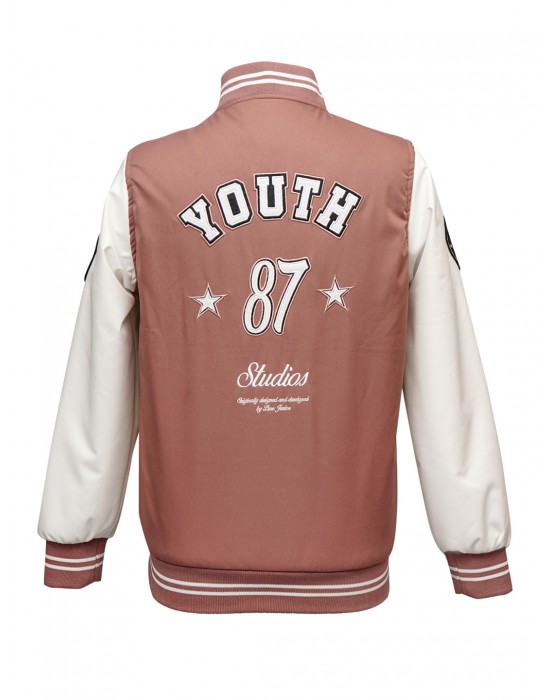 Boys Jacket Sporty Dusty Pink